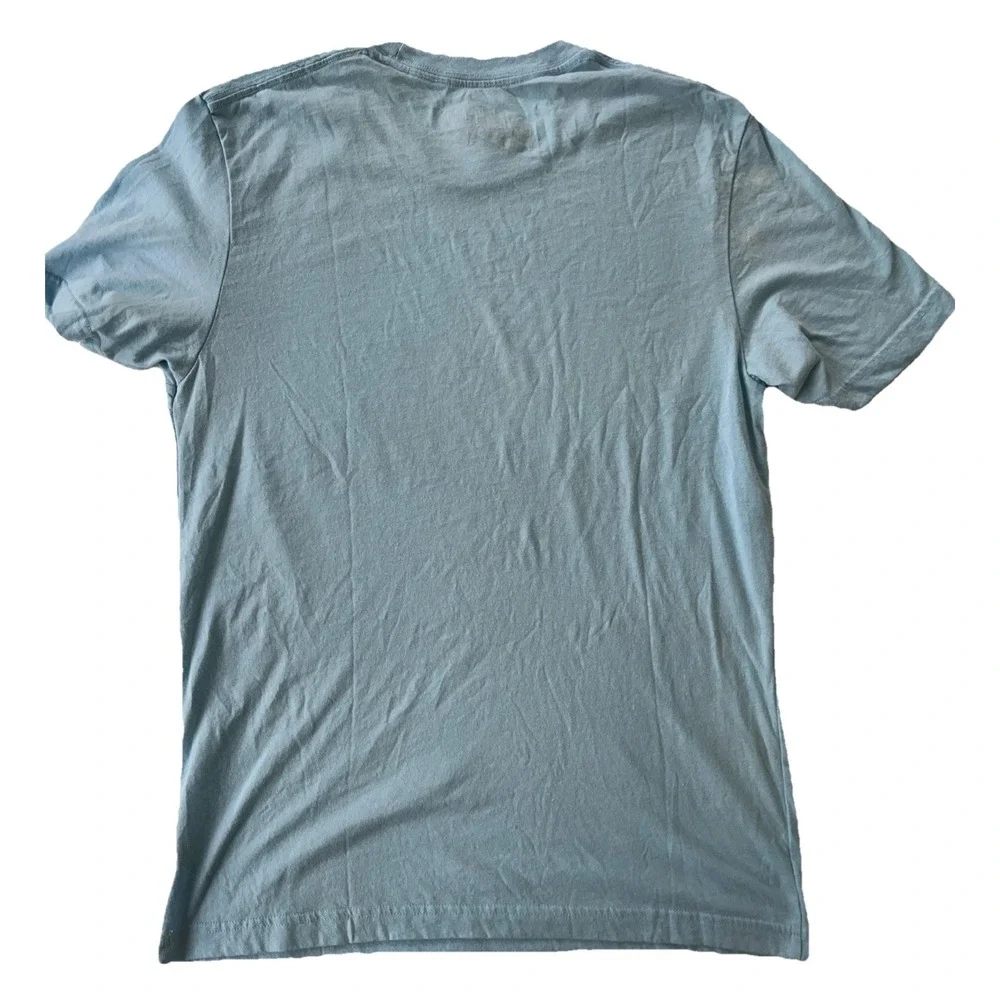 Homer Simpson Seasons Greetings T-Shirt Adult Small ‎ Blue Maggie Old Navy